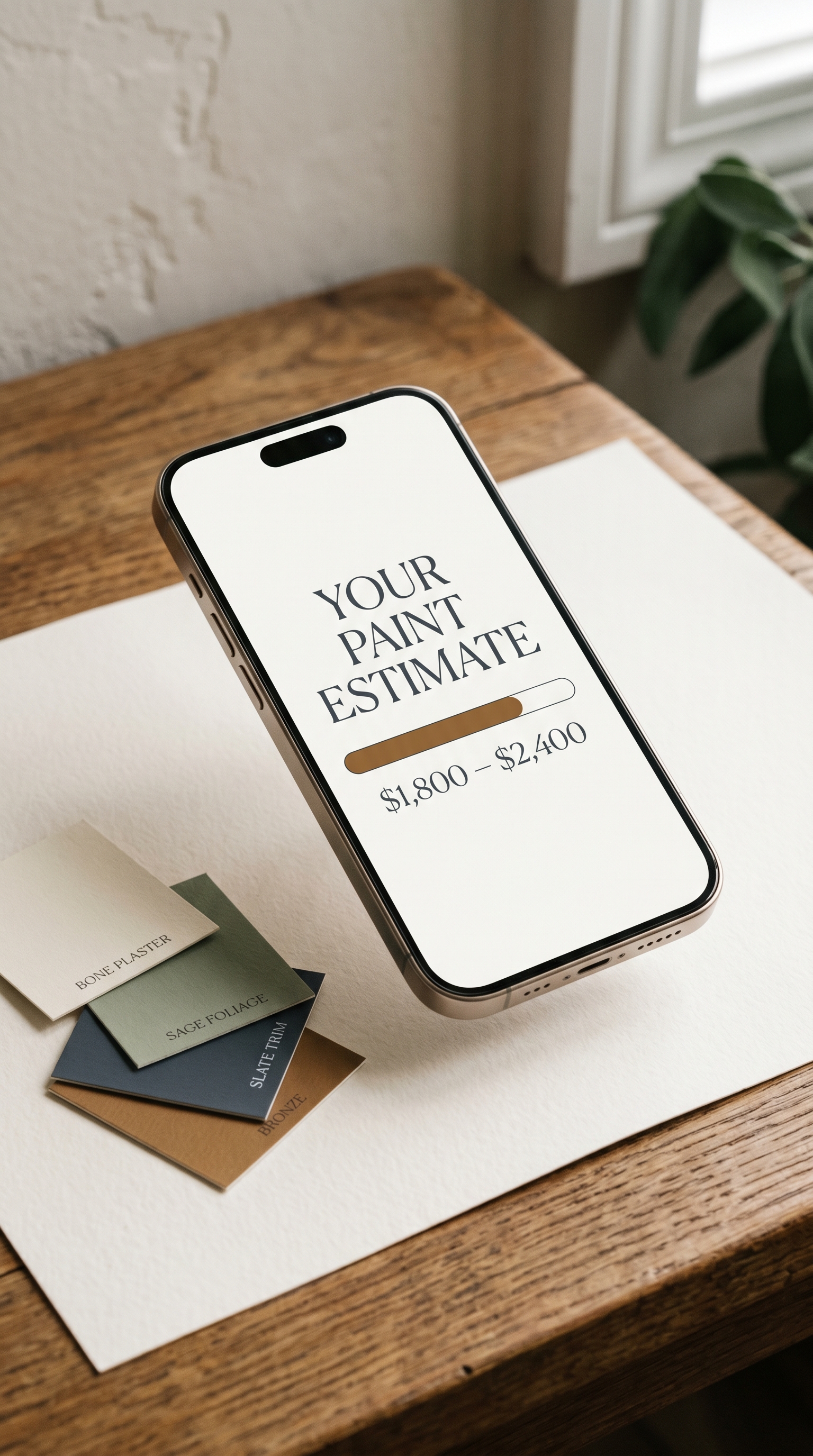 Virtual estimator mockup